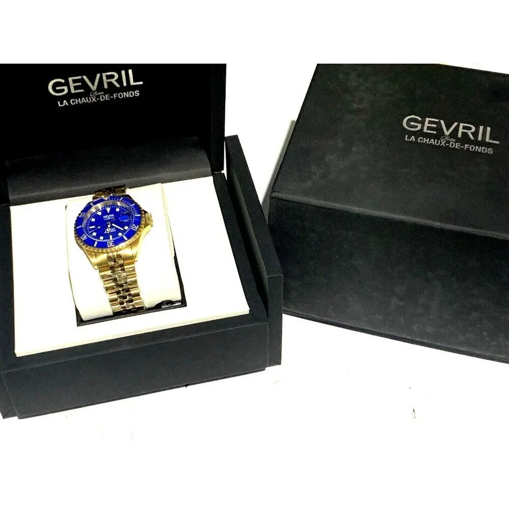 Gevril men watch